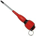 デンサン(DENSAN) お~らくドライバー(落下防止リング付) DC-305P-100のイメージ画像です。