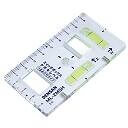 ジェフコム(JEFCOM) スイッチボックスケガキレベル (つまみ穴付タイプ) ML-2MSHのイメージ画像です。